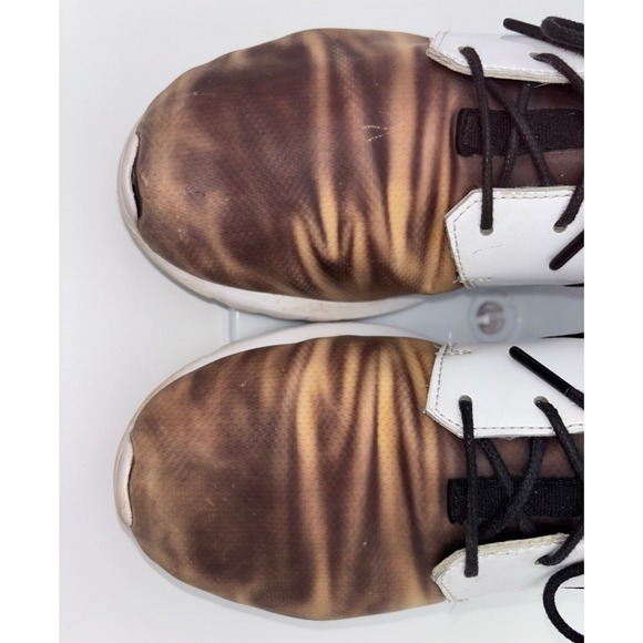 NIKE Roshe Sneaker Shoe Pedro Lourenco Collab Women's White Brown Athletic 9.5 - Picture 9 of 13